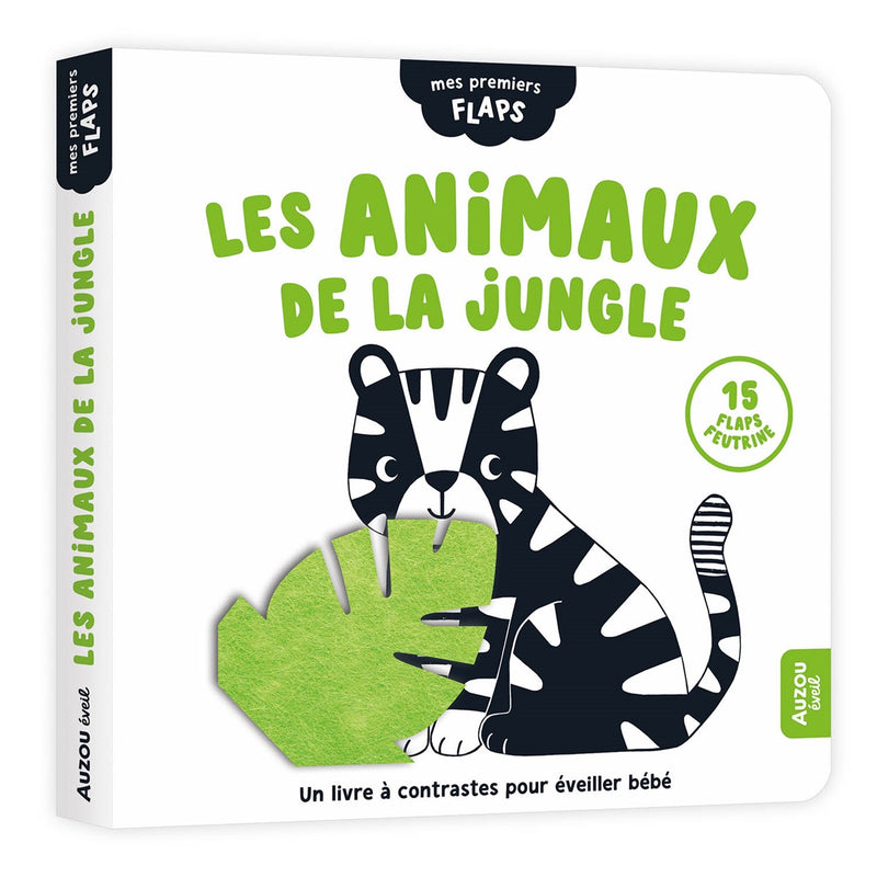 Mes Premiers Flaps - Les Animaux de la Jungle - Édition Auzou