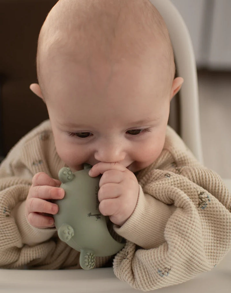 Mitaine de dentition pour bébé - Girafe Vert Tendre - Micasso & Co