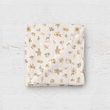Couverture en Mousseline de Bambou - Ourson Boho - Bébé Ô Chaud
