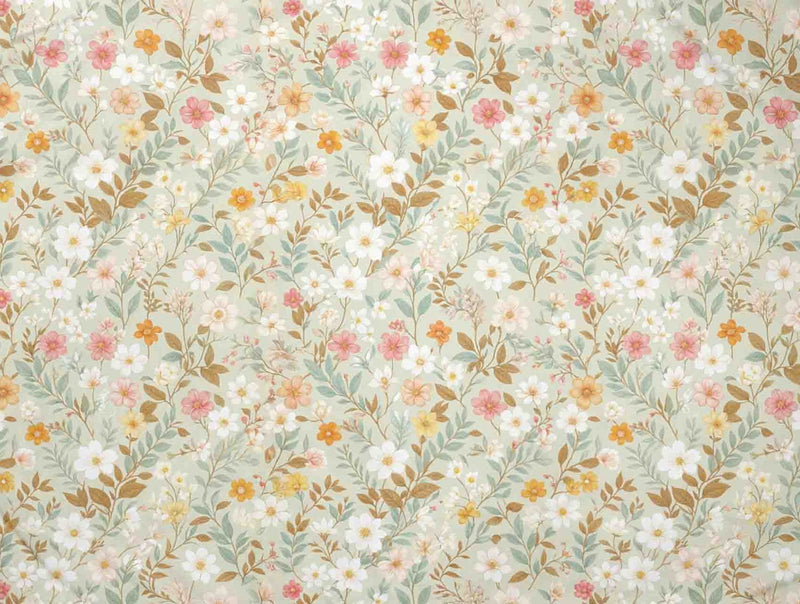Couverture en Mousseline de Bambou - Fleur de Toscane - Bébé Ô Chaud