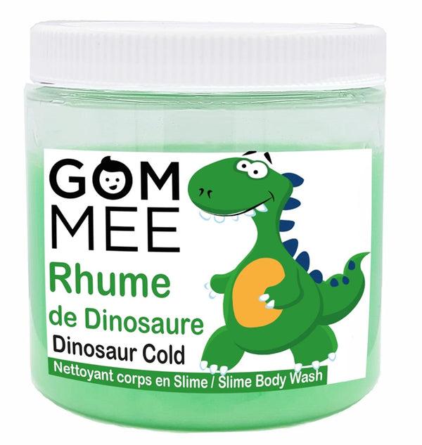 Nettoyant pour le corps avec surprise, Rhume de Dinosaure - Gom-Mee