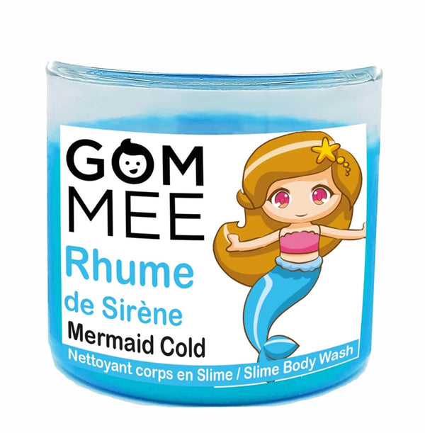 Nettoyant pour le corps avec surprise, Rhume de Sirène - Gom-Mee