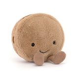 Peluche Amusable - Macaron au Chocolat Mona - Jellycat