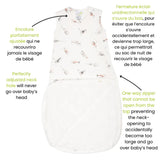 Sac de nuit matelassé en bambou - Hélicoptère - 1.0 tog - Perlimpinpin