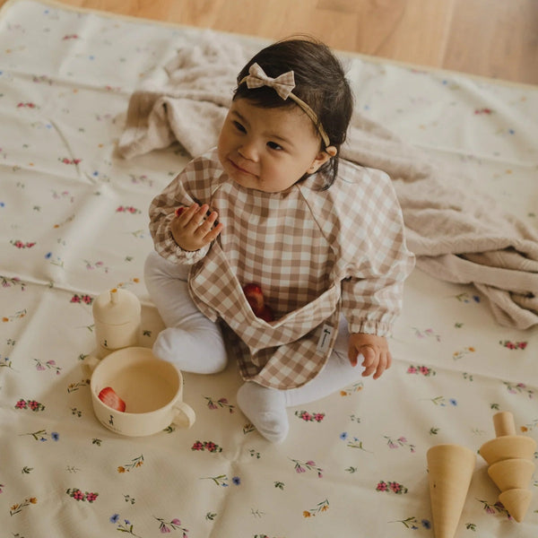 Tapis de Sol Imperméable Multiusage pour Bébés - Les Fleurs - Micasso & Co