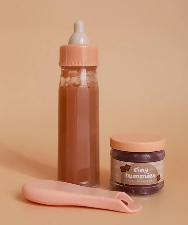 Ensemble de Purée et Bouteilles de Lait Chocolat - Tiny Harlow