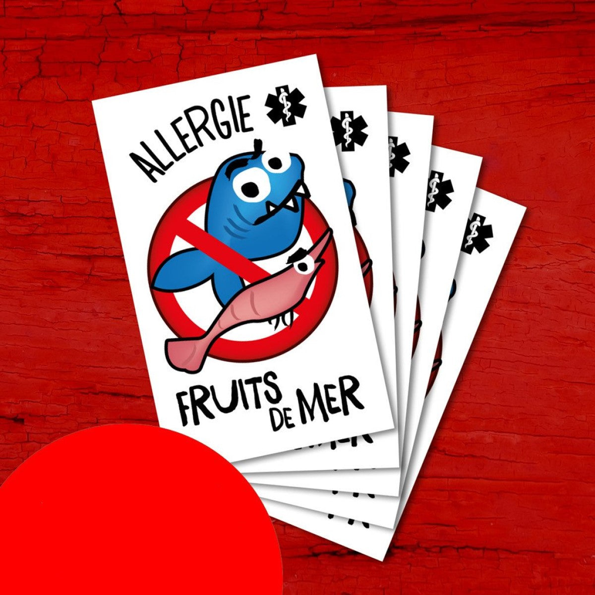 Tatoo Chasseurs de monstres Fruits de mer Pico Tatoo Tirigolo et Cie.