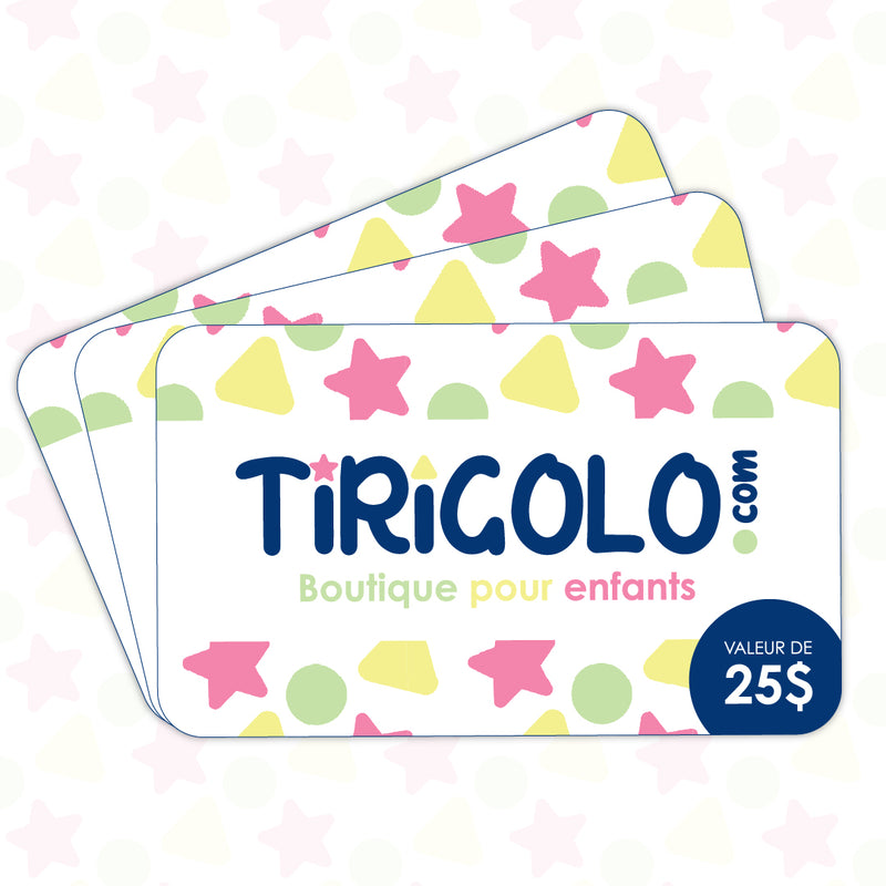 Carte-cadeau Tirigolo & Cie