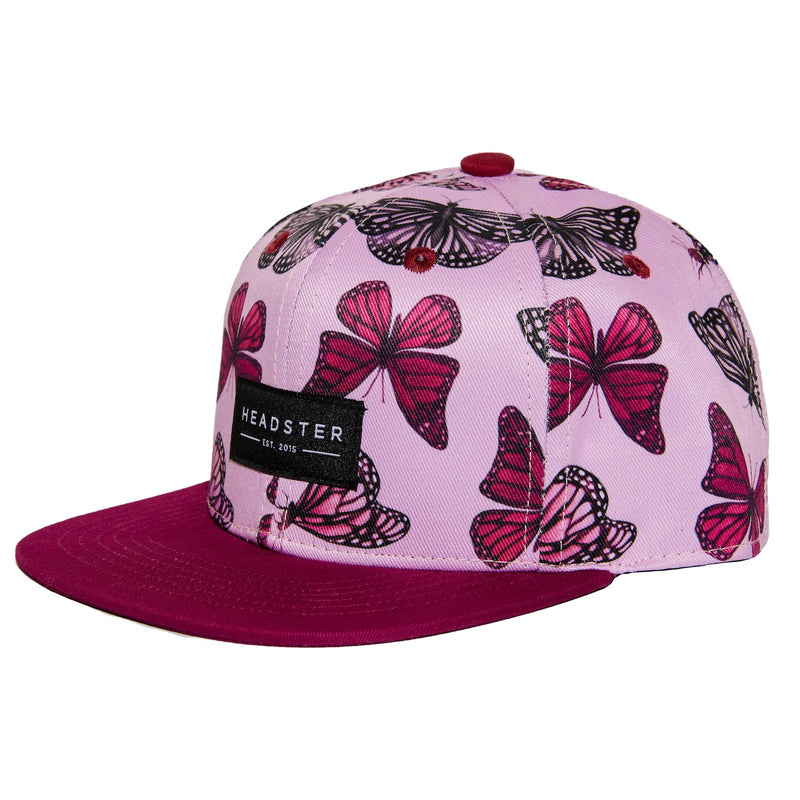 Casquette - Butterfly High Rose - Headster Kids