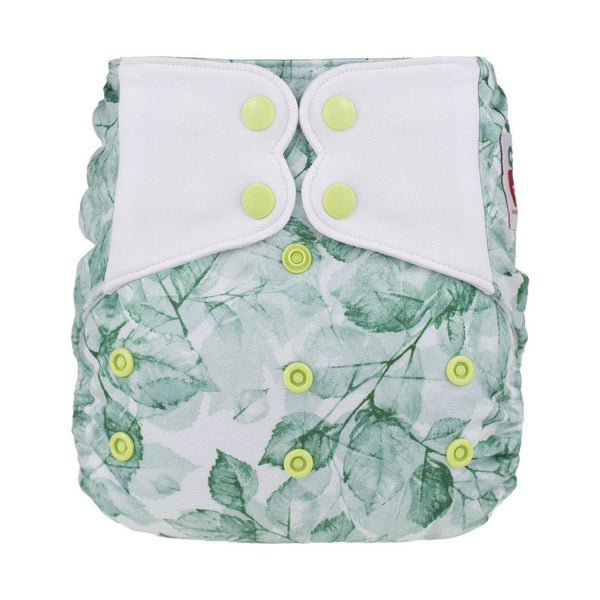 Couche lavable à poche Taille Unique - Feuilles d'été - ELF