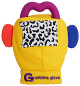 Mitaine de dentition Jaune- Gummee Glove