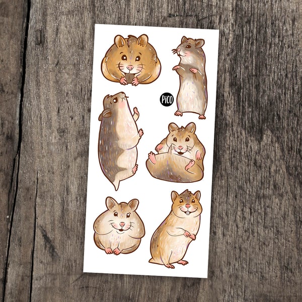 Tatoo Pooky Le Hamster Et Ses Amis - Pico Tatoo