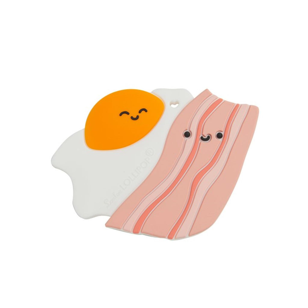 Jouet dentition • Oeuf & bacon