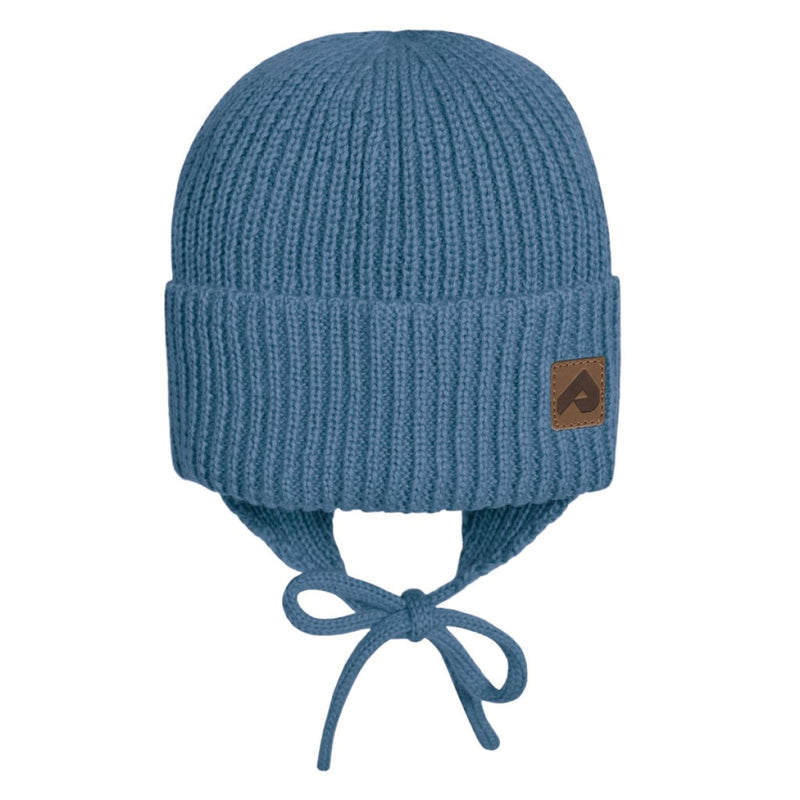 Bonnet tricoté avec oreilles mi-saison - Bleu nuit - Perlimpinpin –  Tirigolo et Cie.