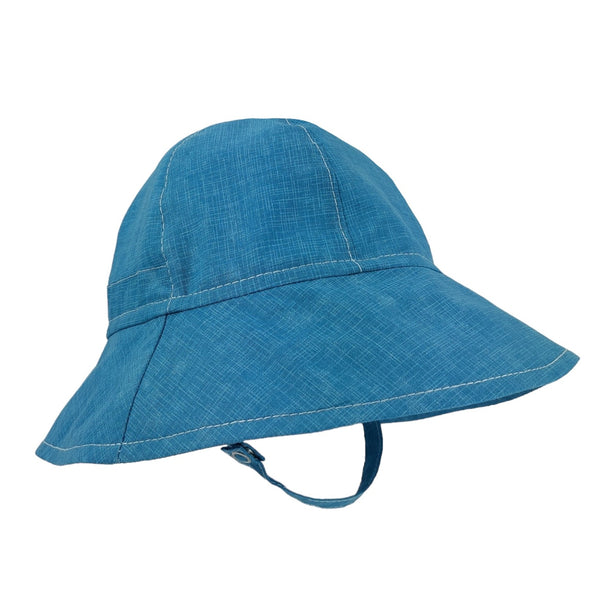 Chapeau d'été Bord large Turquoise Urbain - Tirigolo