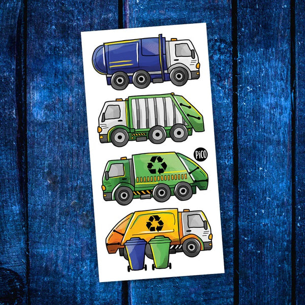 Tatoo Les Camions de Recyclage - Pico Tatoo