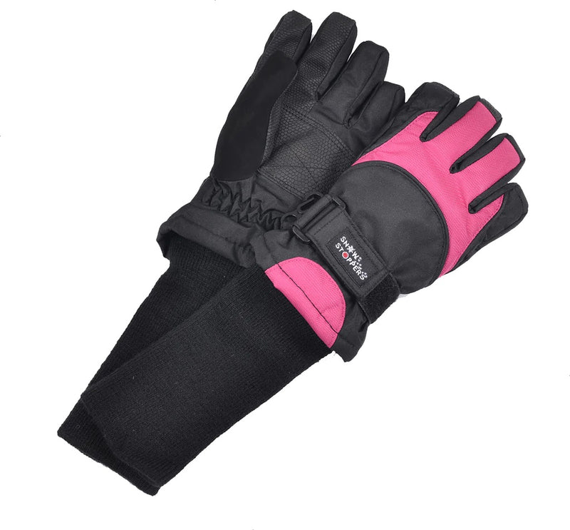 Gants Sports d'hiver - Fuchsia - Snow Stoppers