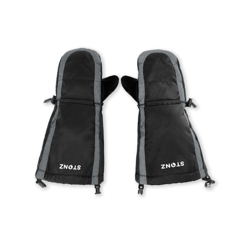 Mitaines longues pour enfants - Noir et Gris - Stonz