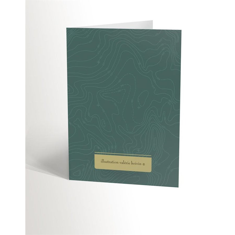 Carte de souhaits - Dino Fête - Valérie Boivin