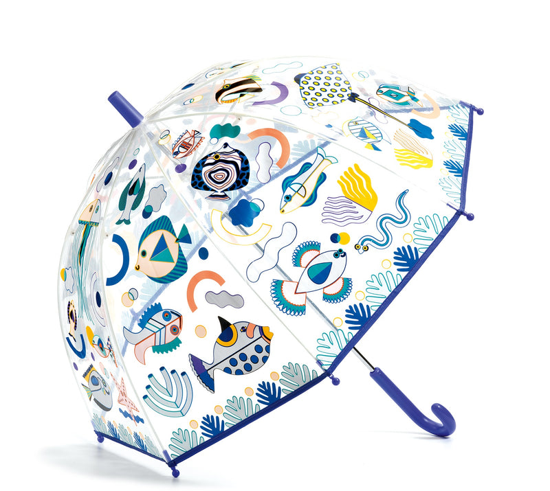 Parapluie magique qui change de couleur - Poissons - Djeco