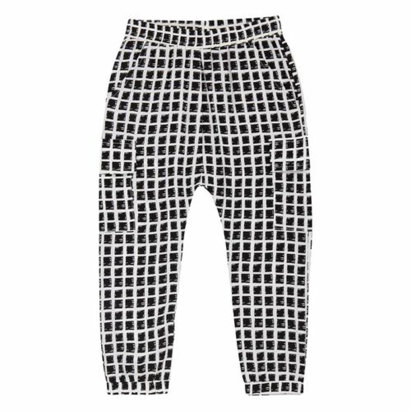 Pantalon Harem noir et blanc - Deux par Deux