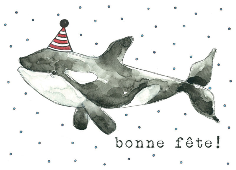 Mini carte de souhaits Oscar - Bonne Fête - Stéphanie Renière