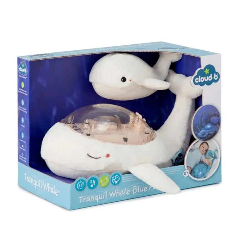 Ensemble Baleine et son Bébé - Veilleuse Tranquil Whale - Cloud B