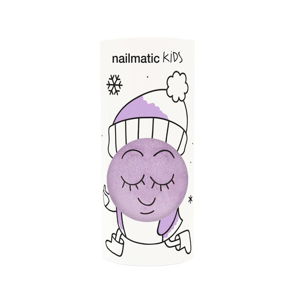Vernis à ongles à base d'eau - Piglou Violet Pailleté - Nailmatic