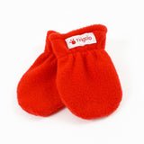 Mitaines en polar bébé/enfant - Rouge - Tirigolo